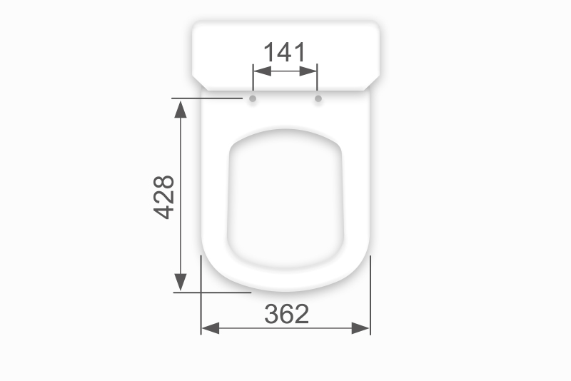 Linha Square (Acionamento Superior)